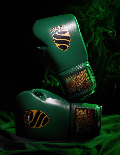 Gants en cuir italien avec lacets S40