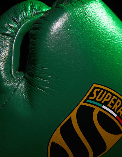 Gants en cuir italien avec lacets S40