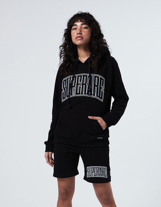 Ensemble sweat à capuche Finisher + Short Lifestyle - Noir