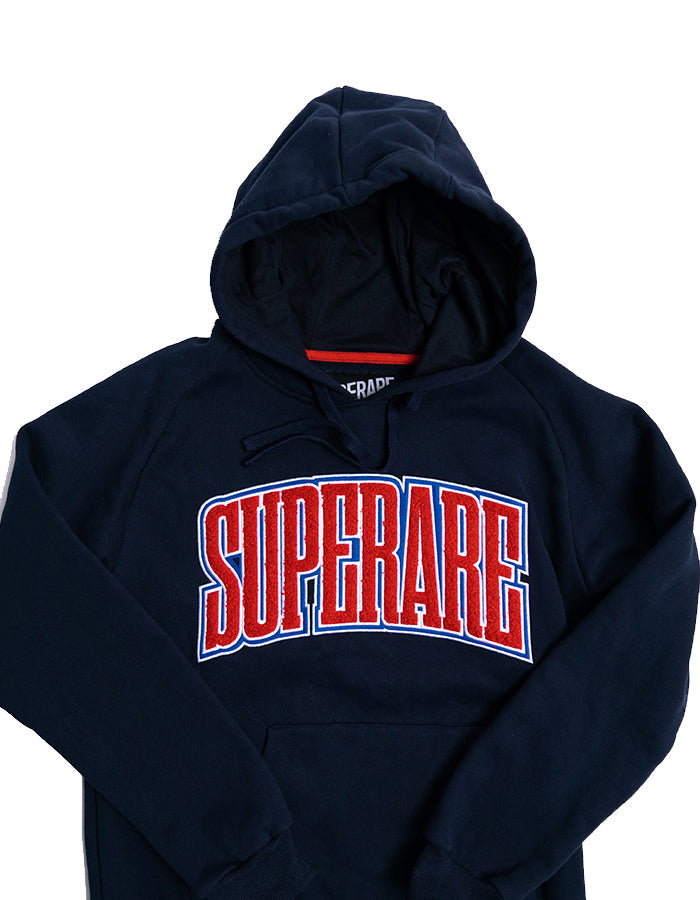 Ensemble de sweat à capuche Finisher + Short de style de vie - Bleu marine