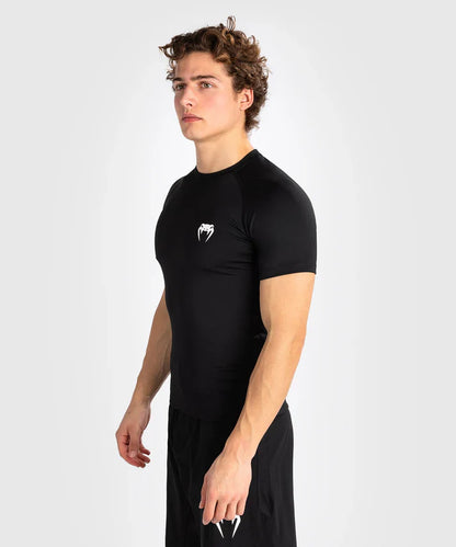 Rashguard à Manches courtes Venum Contender - Noir/blanc