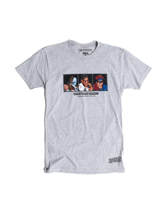 T-shirt Street Fighter Quel est mon nom