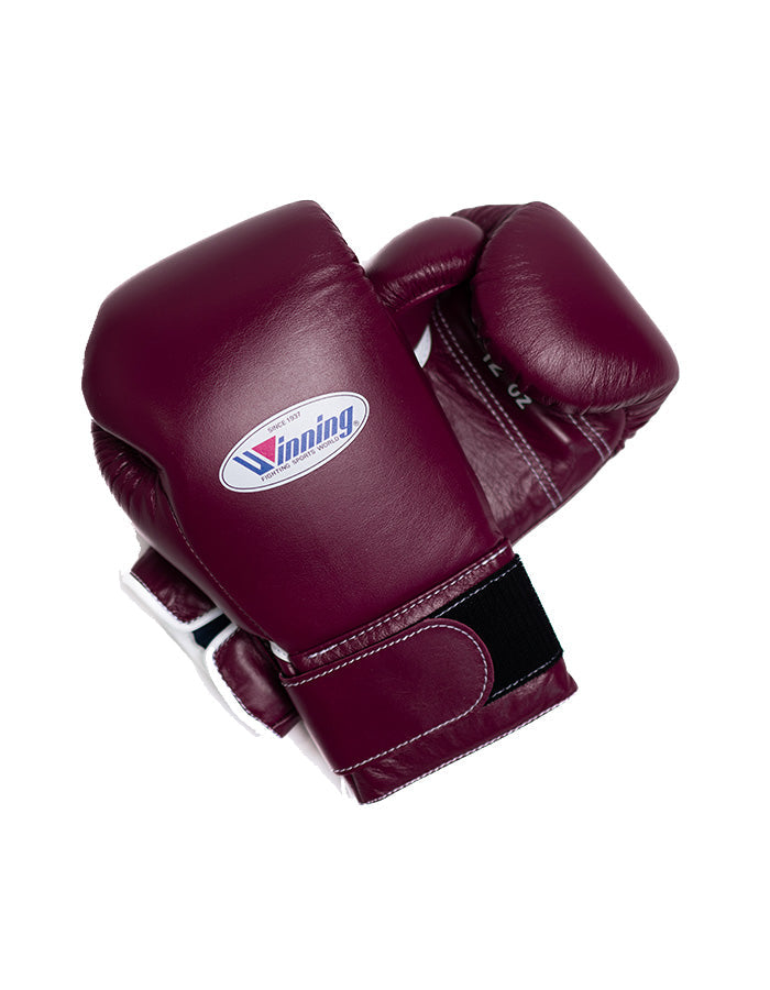 Gants de boxe personnalisés avec Velcro Winning